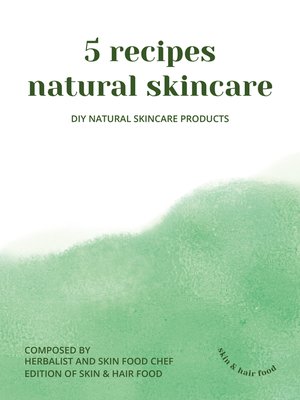 cover image of 5 recipes natural skincare
